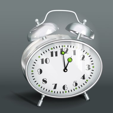 Çalar saat. vektör illüstrasyonu.