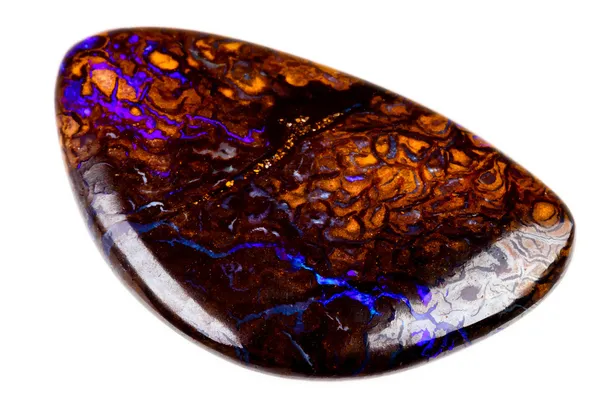 Australijski opal boulder — Zdjęcie stockowe