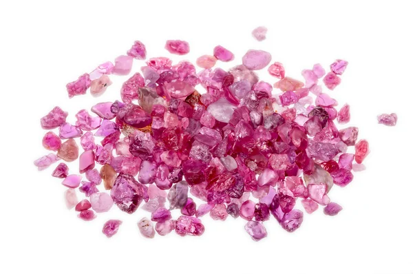 Rough uncut red ruby — Stock Photo, Image