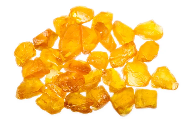 Yellow rough natural sapphire — Stock Photo, Image