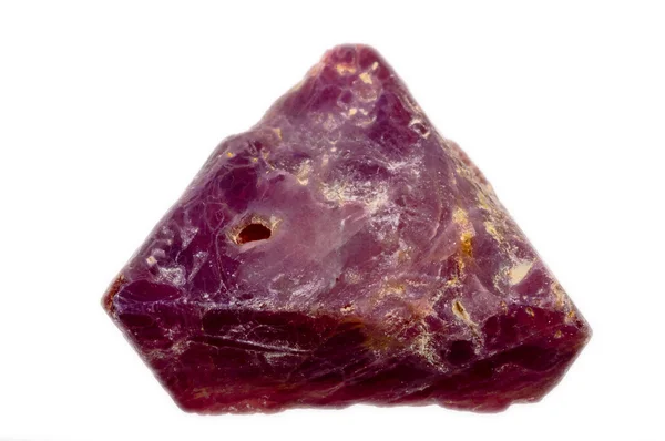 Rough uncut natural Spinel gemstone — Stock Photo, Image