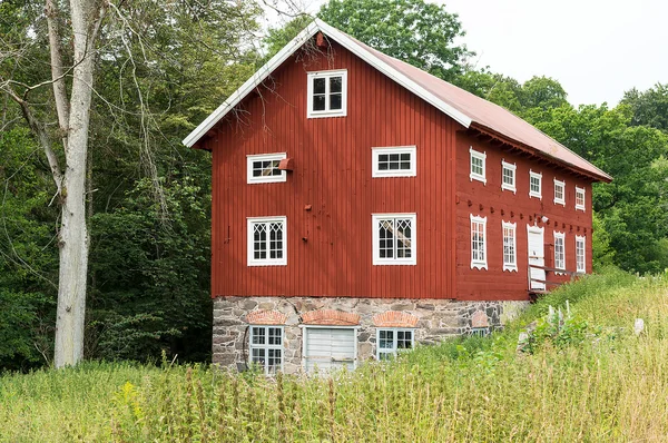 Old mill by the woods — Stock Photo, Image