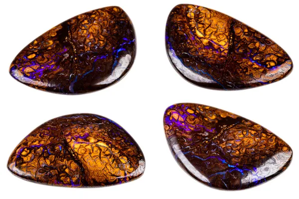 Opal boulder set — Stockfoto