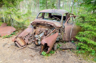 eski araba mezarlığı