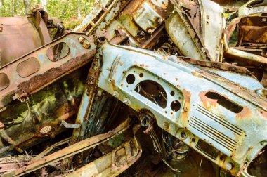 eski araba mezarlığı