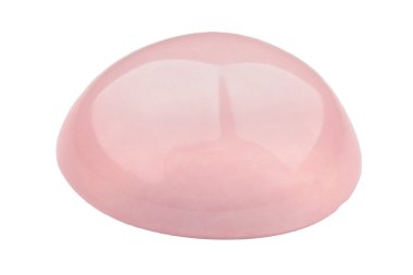 Rose kuvars cabochon