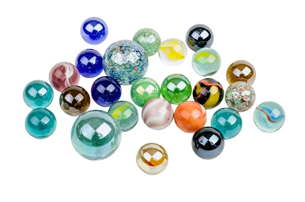 Glass marbles — Stock Photo, Image