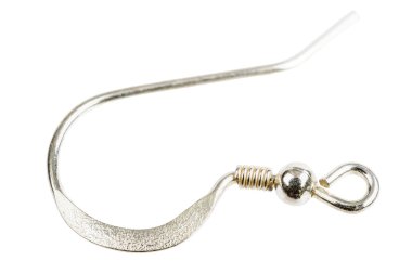 Silver earwire clipart