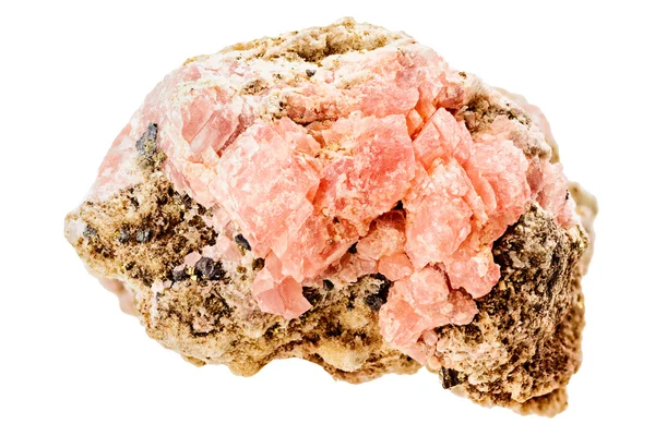 Rhodocrosite мінерального зразка — стокове фото