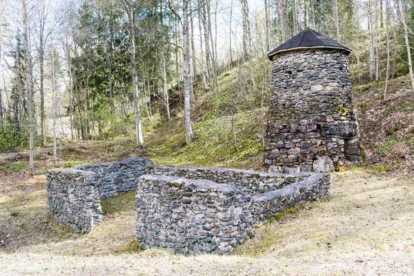 Fabricación de hierro Klenshyttan fundada a principios del siglo XVII — Foto de Stock
