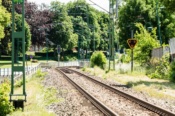 鉄道道路 — ストック写真