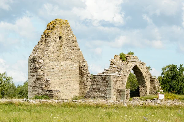 Ruins of St. Knut chapel — Stock Photo, Image