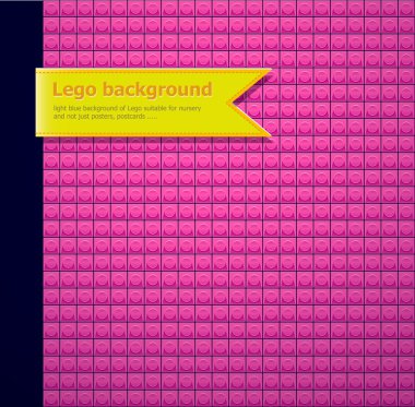 Purle Lego arka plan