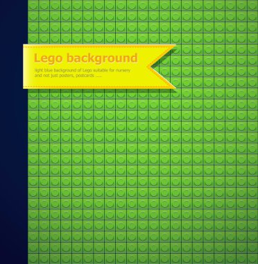 Yeşil Lego arka plan