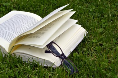kitap ve gözlük