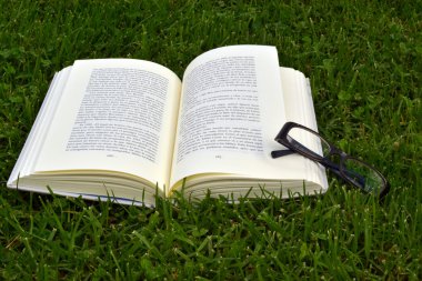 kitap ve gözlük