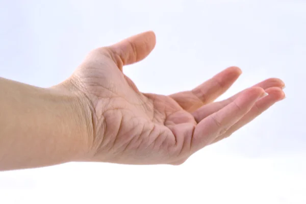 Outstretched hand — Stock Photo, Image