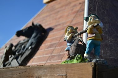 Şömine ızgarası.