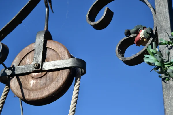 Goed met hemelachtergrond — Stockfoto