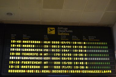 Havaalanı-Tablo Görünümü Kapat