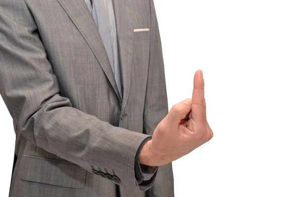 Businessman pointing — Stock Photo, Image