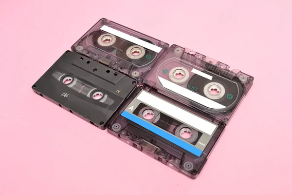Винтажный фон кассеты — стоковое фото