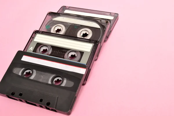 Tape kassett vintage bakgrund — Stockfoto