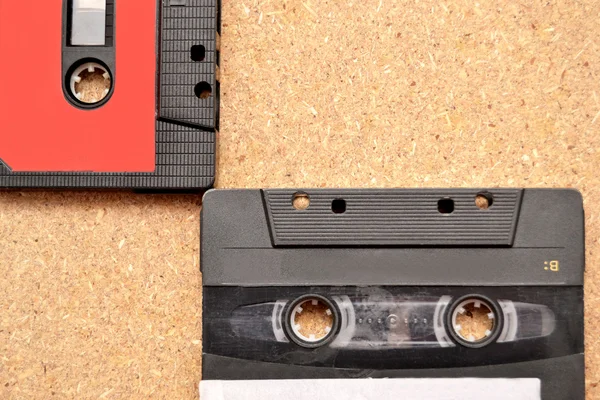 Rekam latar belakang vintage kaset — Stok Foto