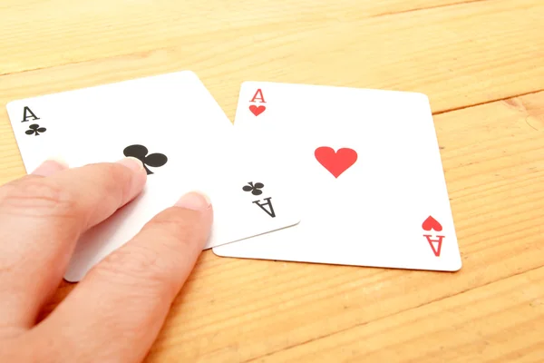 Tarjetas de Poker — Foto de Stock