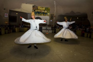 Dance of the Sufi Dervishes clipart