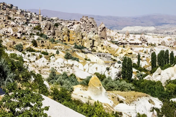 De vallei van de duiven in Cappadocië, Turkije — Stockfoto