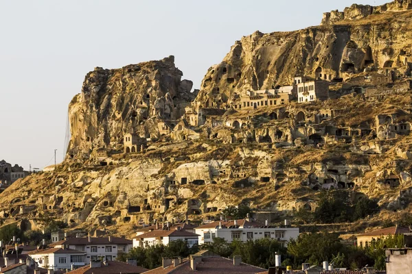 Şafakta, Türkiye'nin Kapadokya Panorama — Stok fotoğraf