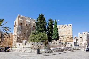 Kudüs'ün eski şehri'david Kulesi