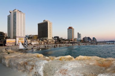 gün batımında tel aviv mesire