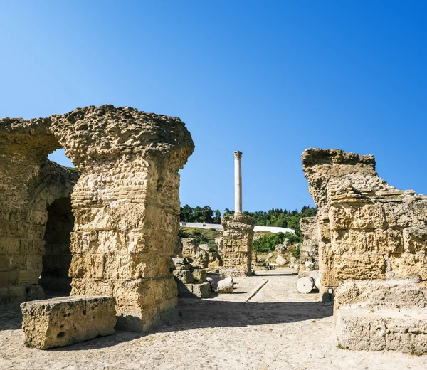 Baños de Antonius en Cartago Túnez — Foto de Stock
