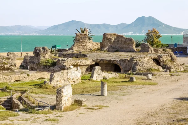 Thermen van antonius in Carthago Tunesië — Stockfoto