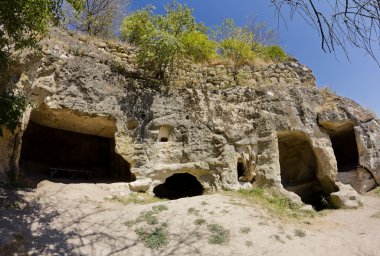 crimea.chufut-kale eski mağara şehirleri