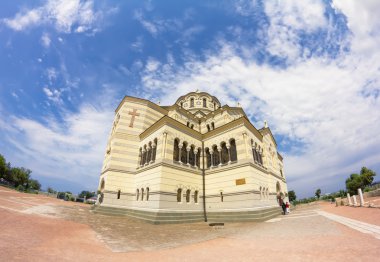 St volodymyr'ın Ortodoks katedrali Tapınağı tauric chersonesos Sivastopol içinde bölgesinde
