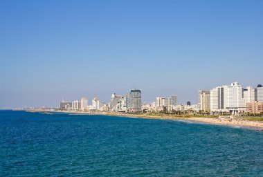 tel aviv gezinti güneşli bir gün