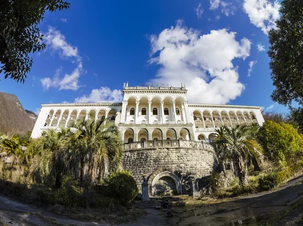gagra, Abhazya içinde terk edilmiş pansiyon gagripsh