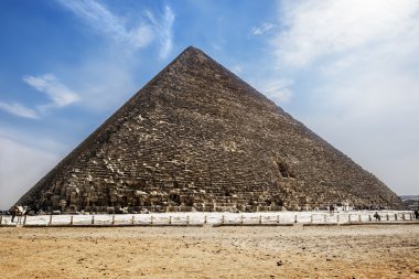 The pyramid of Cheops in Giza,Cairo, Egypt clipart