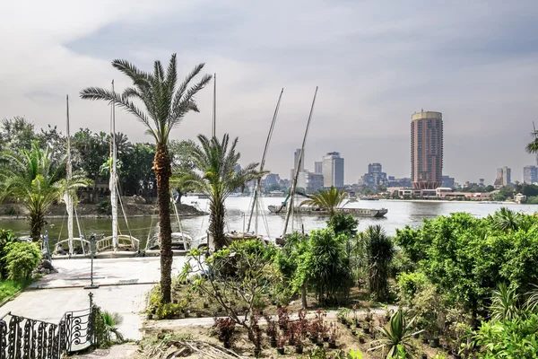 Yacht on the Nile in Cairo, Egypt — Stock Photo, Image