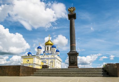  voznesenskij Katedrali ve li yelets kasaba meydanında kırmızı