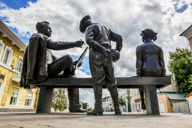 Nikita mikhalkov anıt heykeltıraş alexandr taratynov yele içinde tarafından