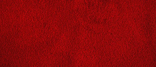 Vörös Matt Háttér Bőr Szövet Közelkép Vörös Szarvasbőr Textúra Bőr — Stock Fotó