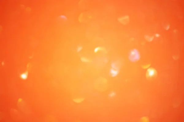 Αφηρημένη Εστίαση Θολώματος Φόντου Απεστίαση Φως Πορτοκαλί Λάμπει Glitter — Φωτογραφία Αρχείου