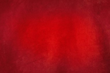 Kırmızı arka plan. Hafif kıvrımlı kırmızı süet deri bir makro fotoğraf..
