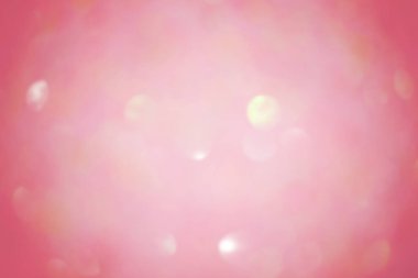 Soyut arkaplan bulanık odak. Açık pembe parıltılı defocus parıltısı.