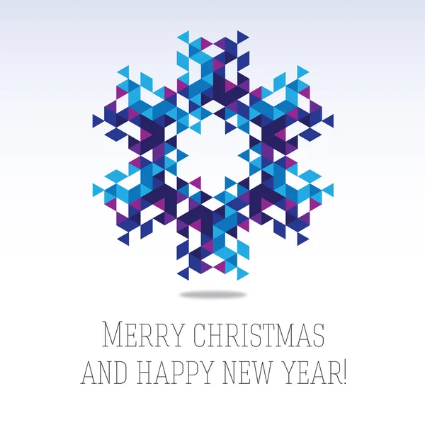 Salutations d'affaires Noël et carte du Nouvel An . — Image vectorielle
