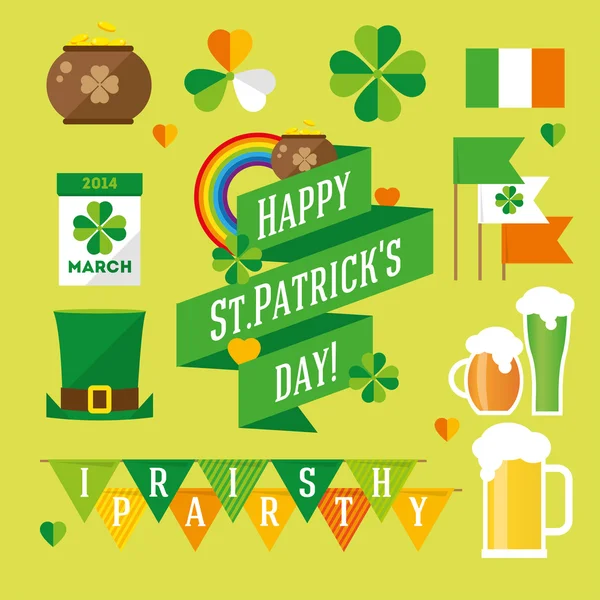Happy St. Patrick's Day — Stock Vector